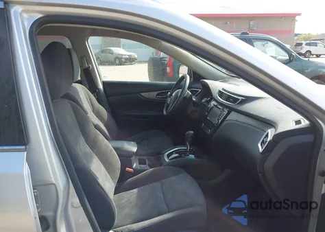 2016 Nissan Rogue Sv из США, поврежденный, VIN KNMAT2MV8GP642531